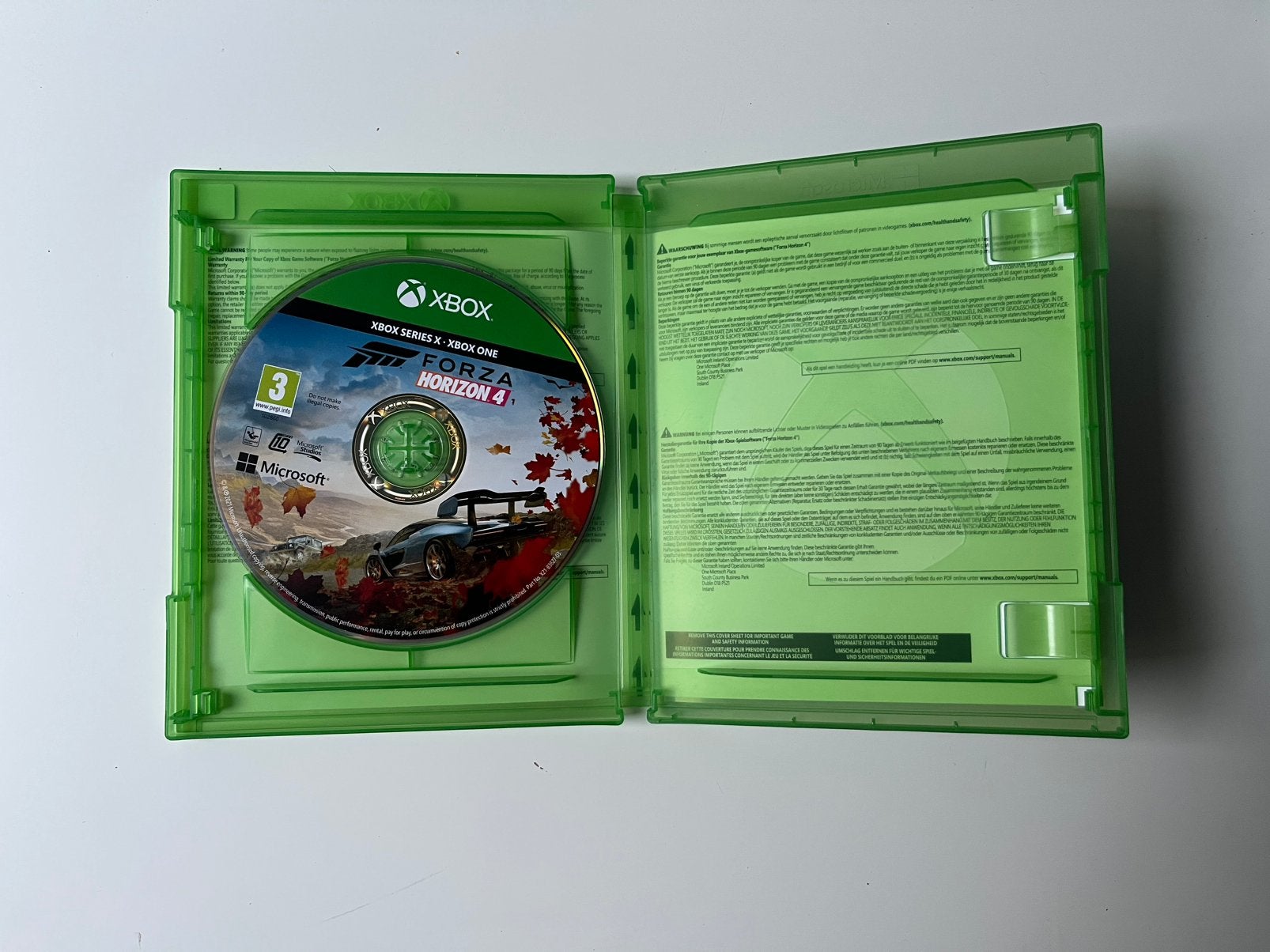 Xbox One Forza Horizon 4, Gebruikt, 1 speler, Racen en Vliegen, Ophalen of Verzenden