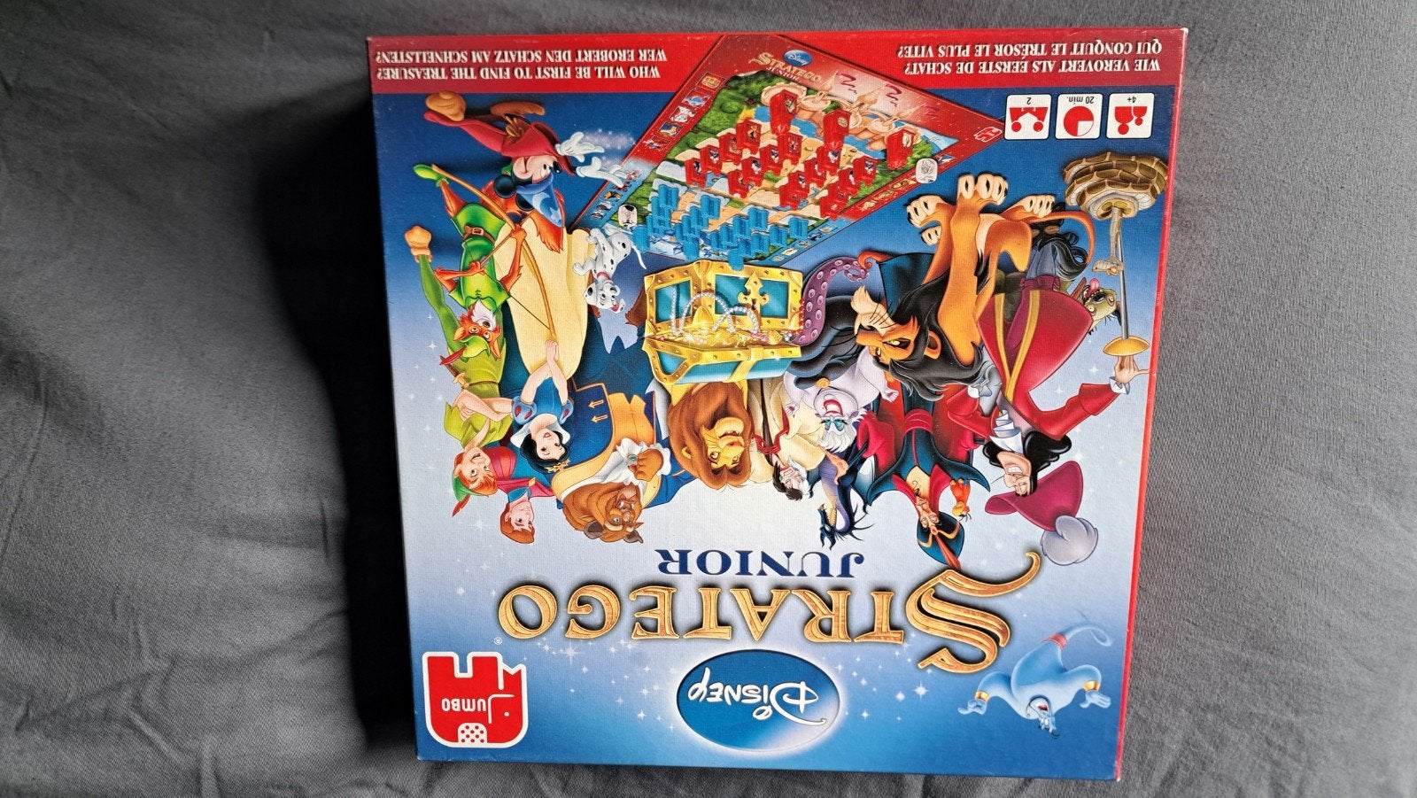 Disney Stratego Junior Bordspel - Zo goed als nieuw, Een of twee spelers, Ophalen of Verzenden, Zo goed als nieuw, Jumbo