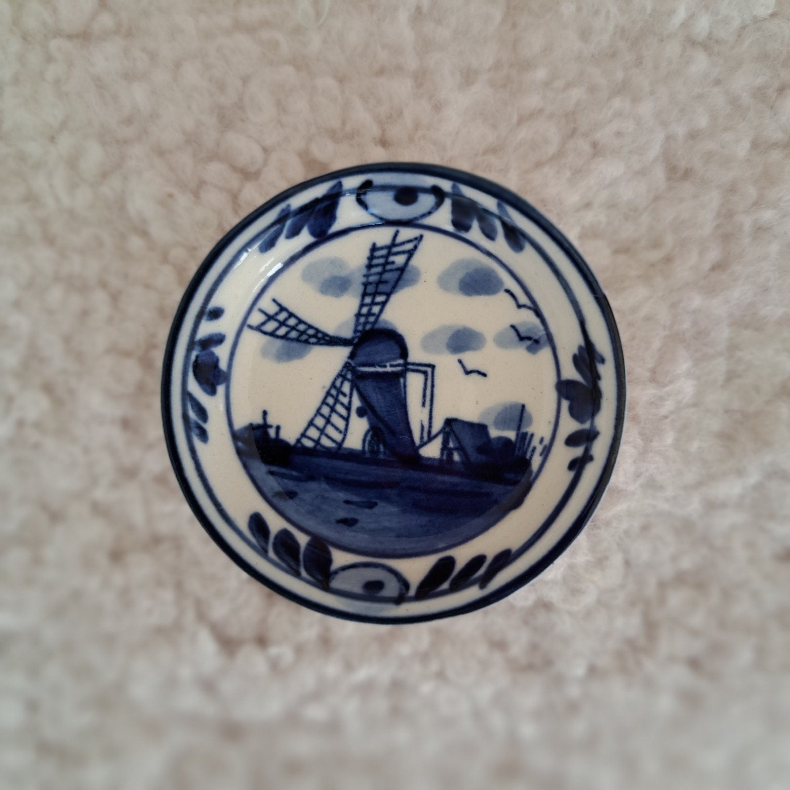 Delftsblauw miniatuur schoteltje, Verzamelen, Verzenden, Nieuw, Poppenhuis