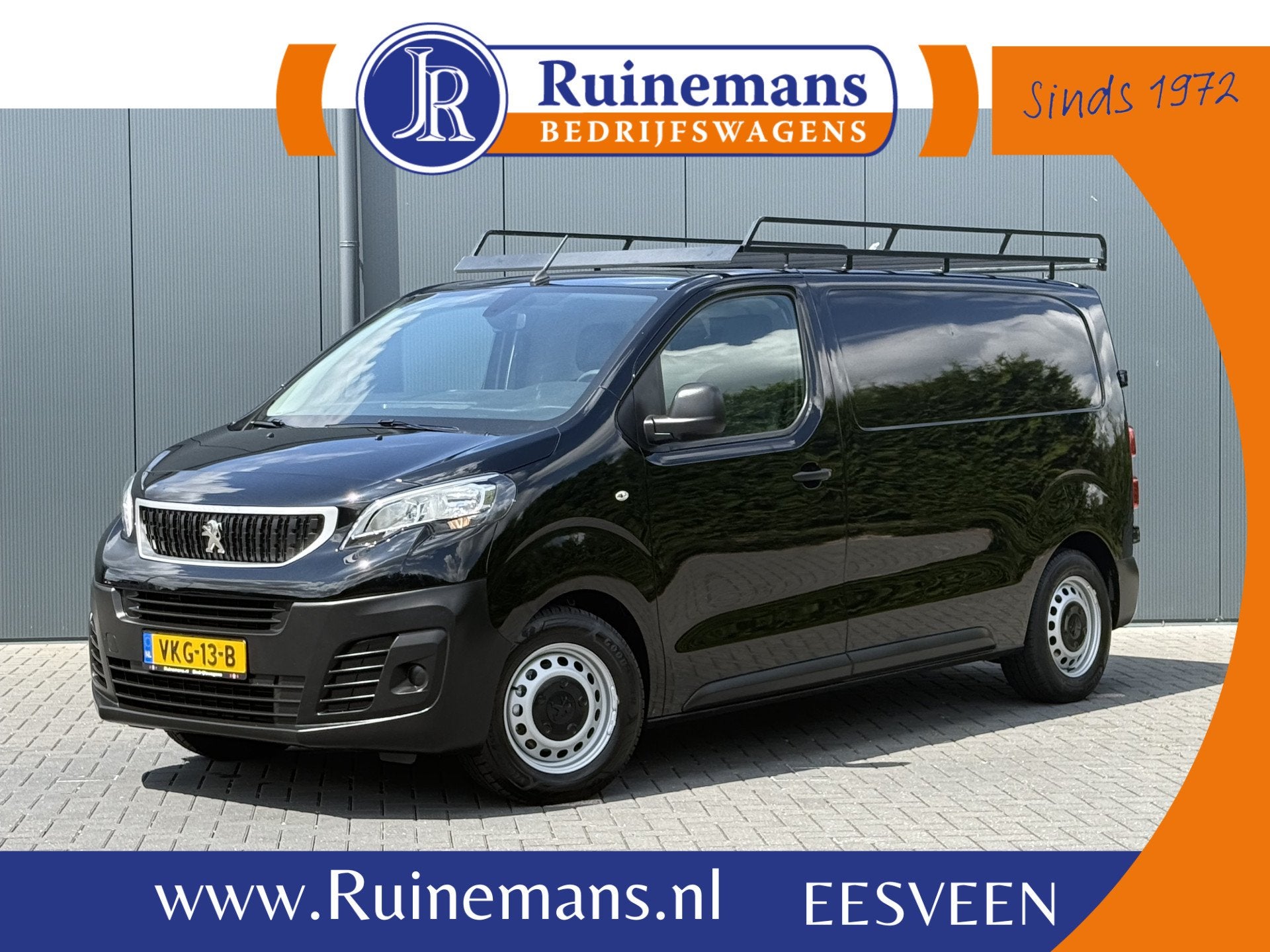 Peugeot Expert 1.5 BlueHDI 100 PK / L2H1 / TREKHAAK / AIRCO, Voorwielaandrijving, Euro 6, 4 cilinders, Zwart