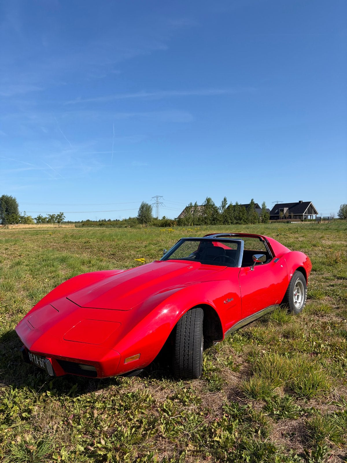 Chevrolet Corvette 5.7 Stingray AUT 1976 Rood, Auto's, Automaat, 1610 kg, 8 cilinders, 5730 cc
