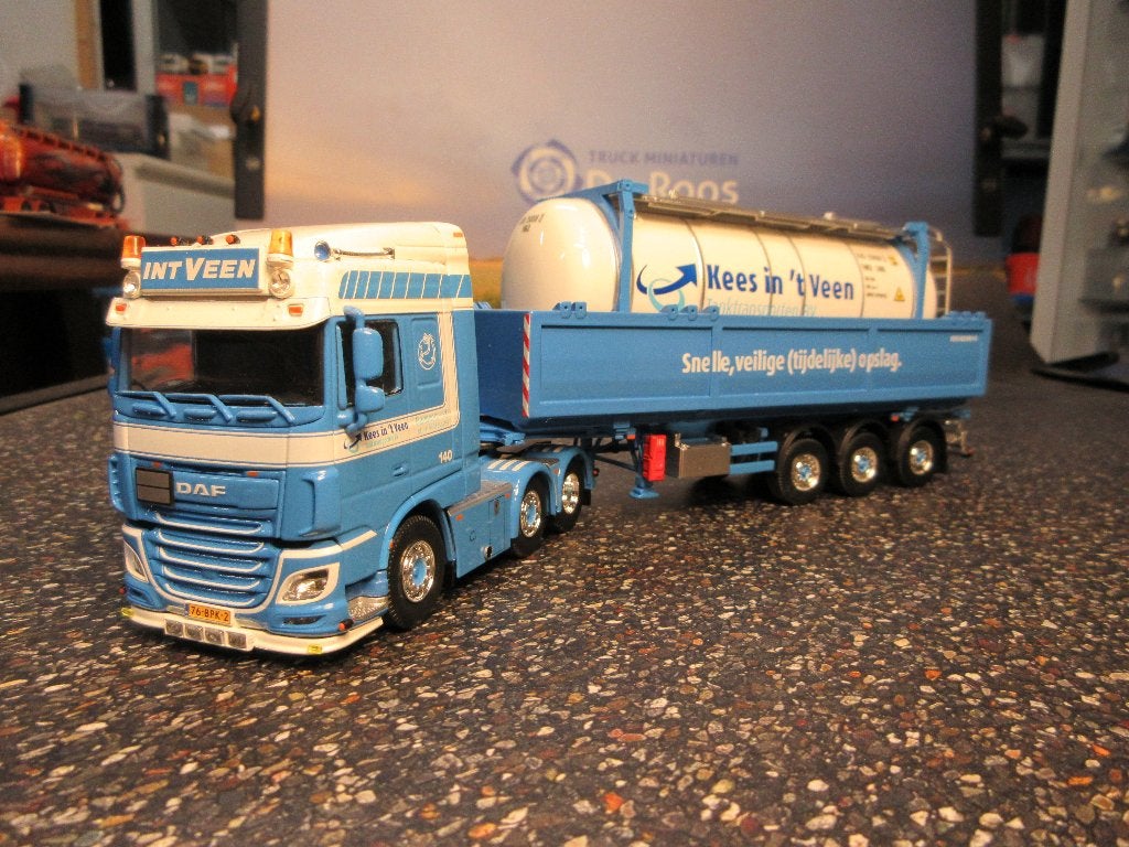 Tekno DAF XF 106 Kees in 't Veen met certificaat, Hobby en Vrije tijd, Ophalen of Verzenden, Nieuw, Bus of Vrachtwagen, Tekno
