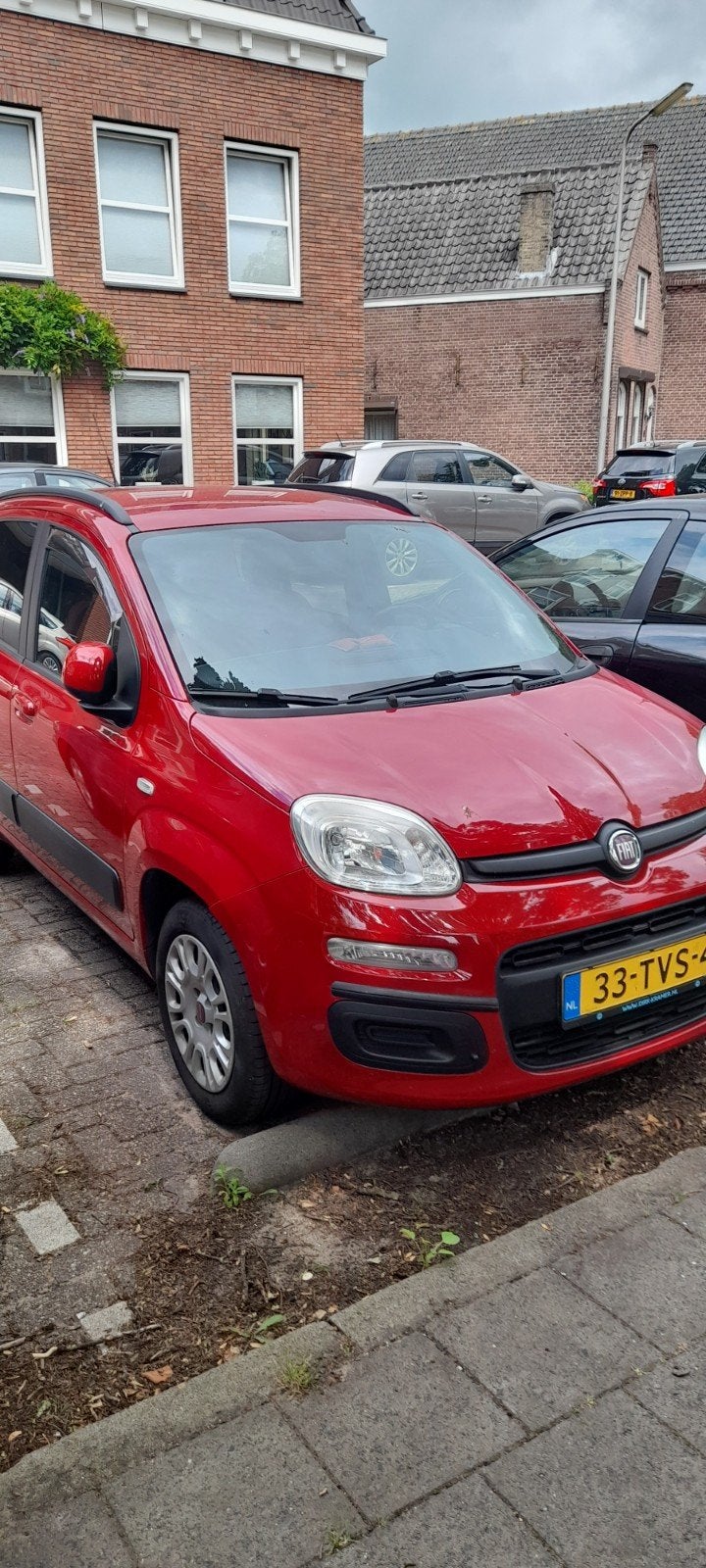 Fiat Panda Twinair 85 2012 Rood, Voorwielaandrijving, 40 €/maand, Panda, Origineel Nederlands