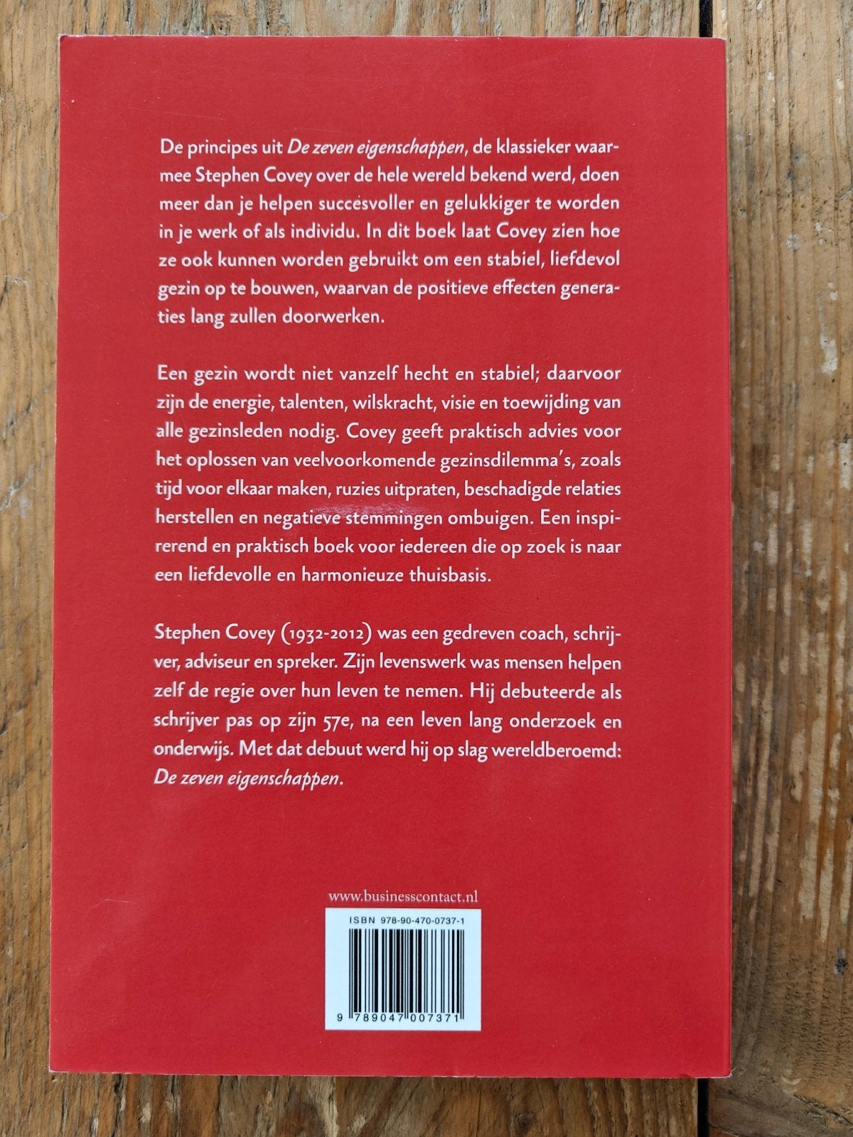 De zeven eigenschappen van een succesvol gezin., Ophalen of Verzenden