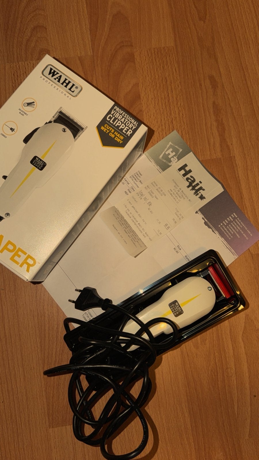 Wahl Super Taper Tondeuse - Gloednieuw met aankoopbon, Ophalen, Nieuw, Overige typen