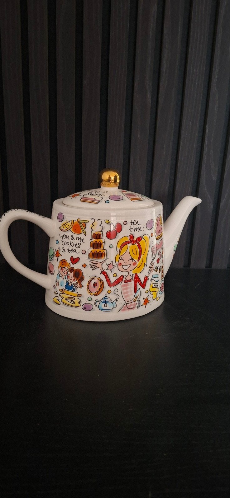 Theepot Blond Amsterdam, Antiek en Kunst, Antiek | Servies los, Ophalen of Verzenden
