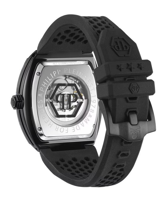 Philipp Plein Skeleton horloge, Sieraden, Tassen en Uiterlijk, Ophalen of Verzenden, Zo goed als nieuw, Staal, Overige merken