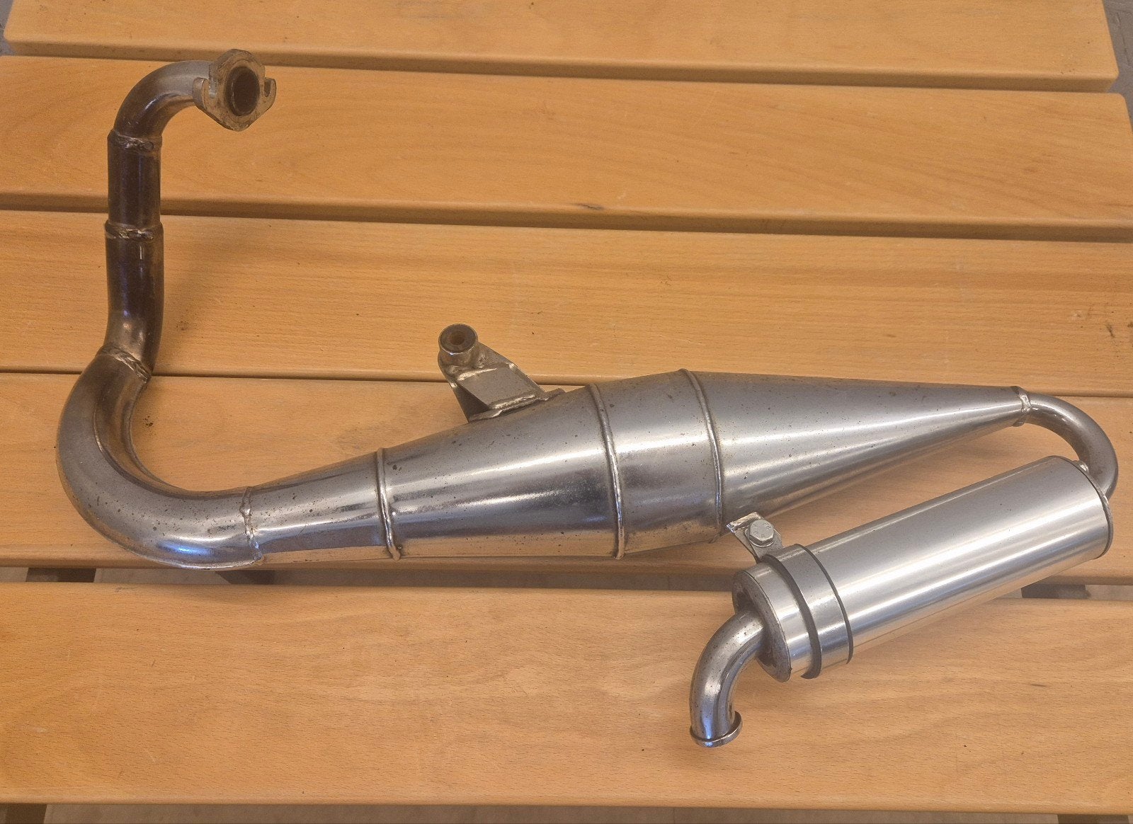 MK Racing Metra Kit sportuitlaat 50cc 2-takt – compleet, Fietsen en Brommers, Brommers | Tuning en Styling, Ophalen, Metrakit