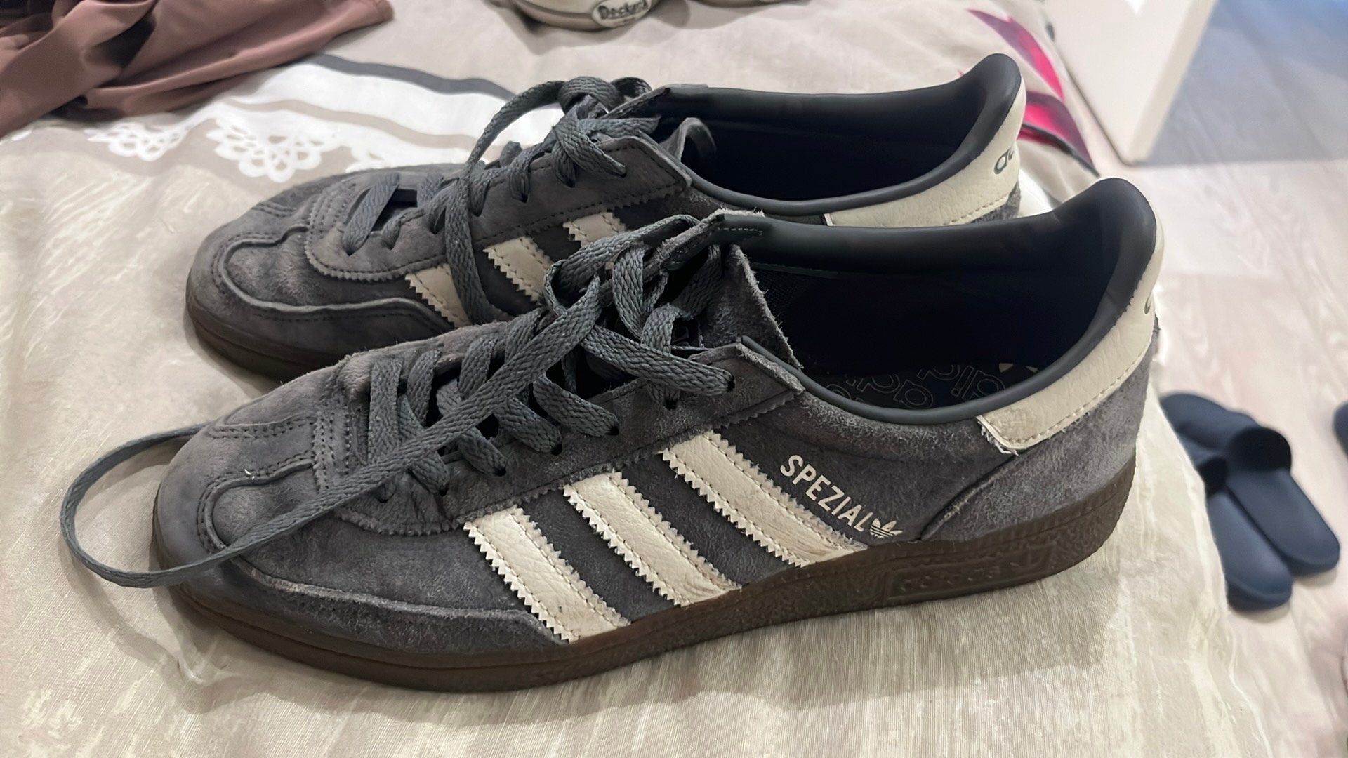 Adidas spezial sneakers, Blauw, Ophalen of Verzenden, Sneakers of Gympen, Zo goed als nieuw