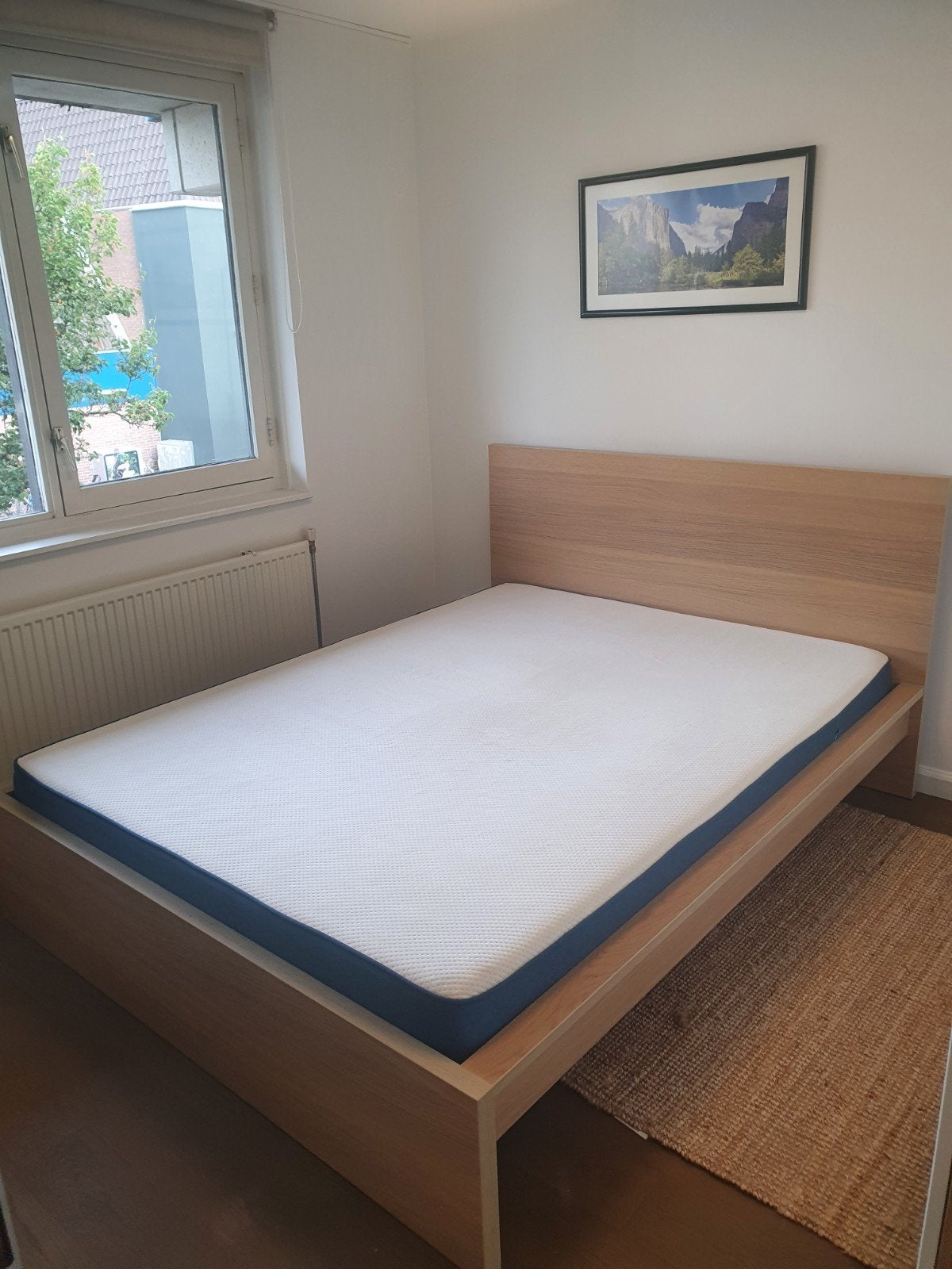 Ikea MALM bed with koala mattress 160*200, Huis en Inrichting, Ophalen, Tweepersoons, 200 cm, 160 cm