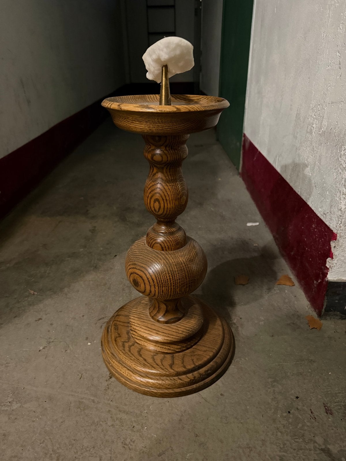 Houten sokkel/kaarsenstandaard, Ophalen of Verzenden