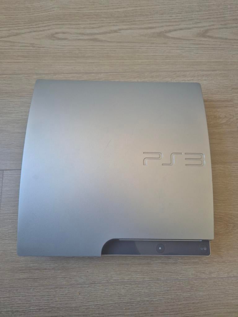 Sony PlayStation 3 (PS3) super slim - Zilver, Spelcomputers en Games, Spelcomputers | Sony PlayStation 3, Gebruikt, Phat, Ophalen of Verzenden