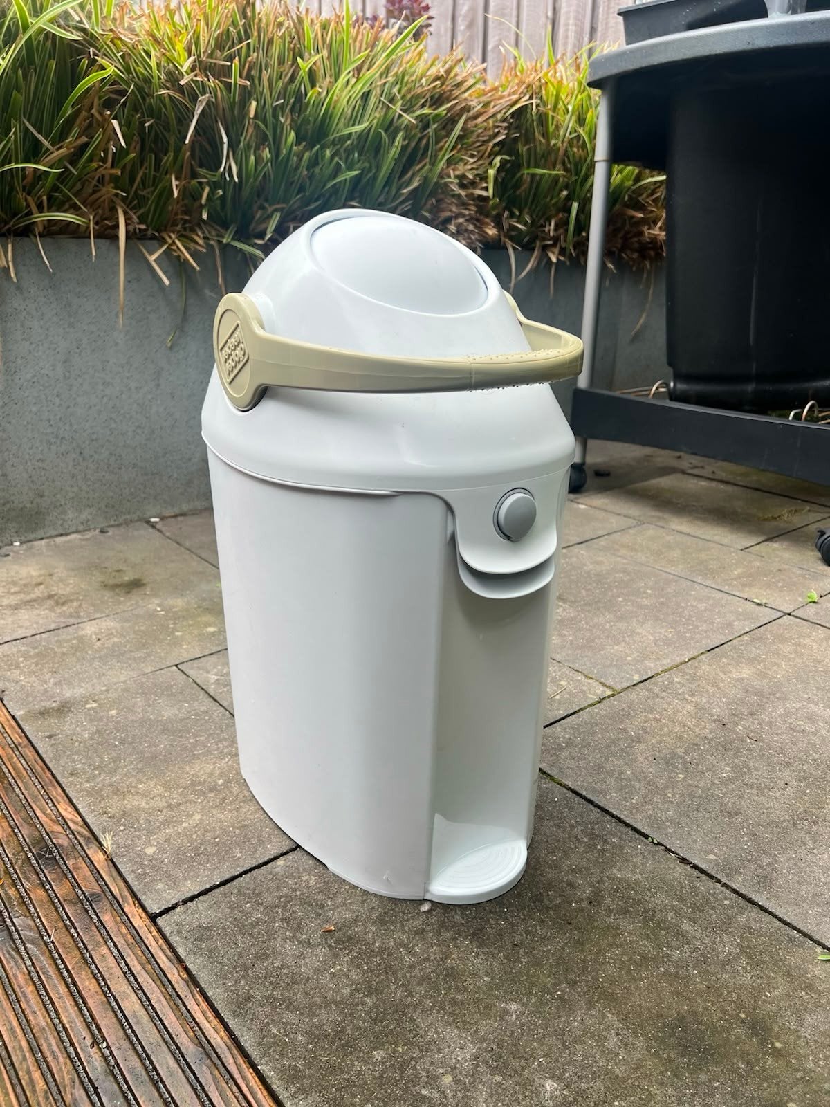 Diaper Keeper luieremmer - Wit, Ophalen, Gebruikt
