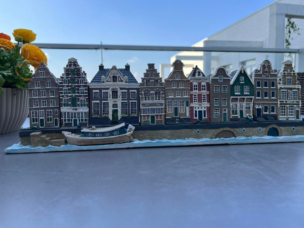 Hollondse huisjes met doosjes compleet, Ophalen