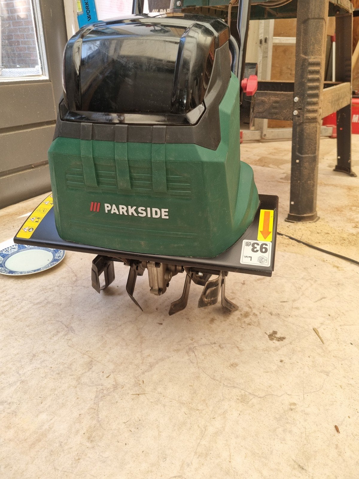 Parkside accucultivator - 2x gebruikt, Tuin en Terras, Ophalen