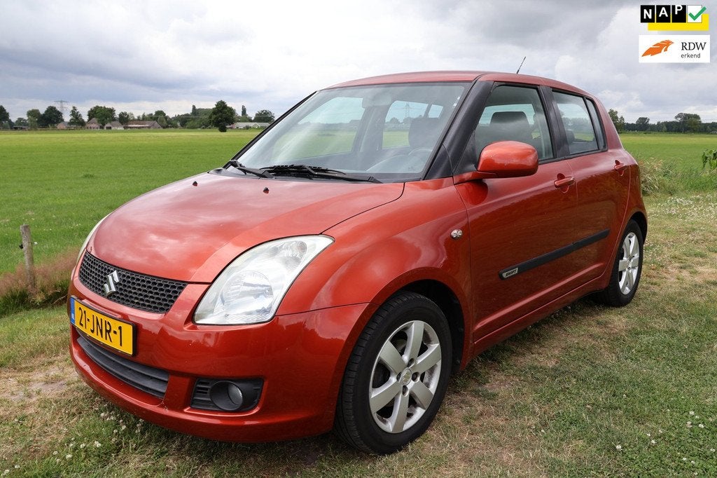 Suzuki Swift 1.3 Shogun| Airco|Elek. ramen|NL-Auto-NAP|Goed, Auto's, Suzuki, Voorwielaandrijving, Stof, Zwart, 400 kg