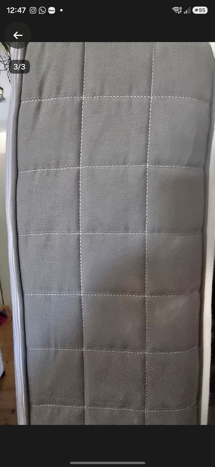 IKEA Hövåg matras 180x200 cm, Huis en Inrichting, Ophalen, Gebruikt, Tweepersoons, Matras