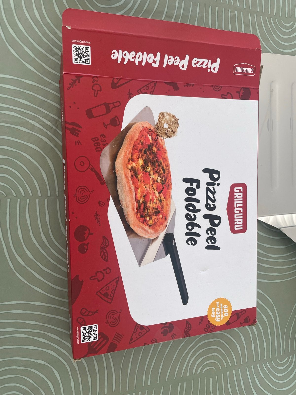 Grill Guru Opvouwbare Pizzaschep - Pizza Peel Foldable, Ophalen of Verzenden, Nieuw