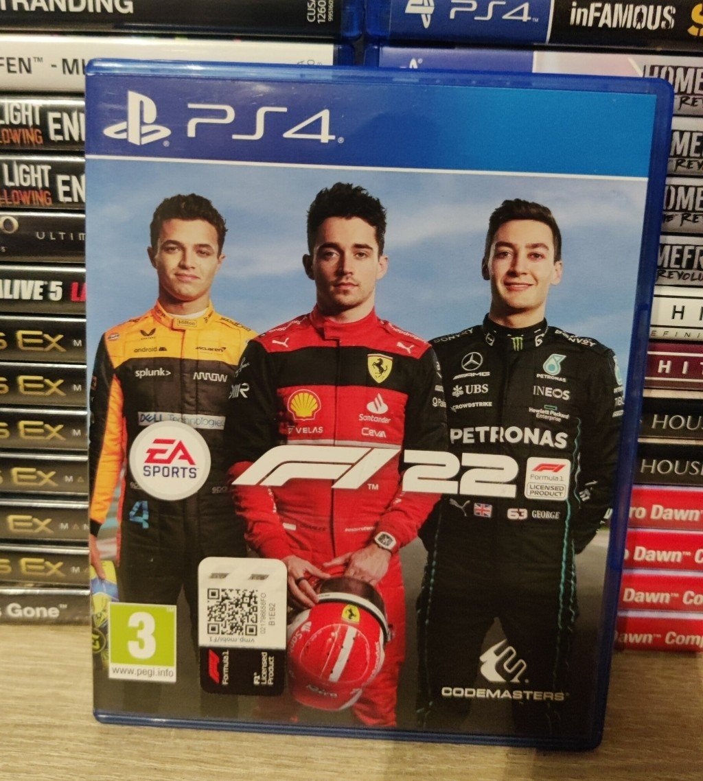 F1 22 playstation 4, 1 speler, Ophalen of Verzenden, Zo goed als nieuw, Vanaf 3 jaar