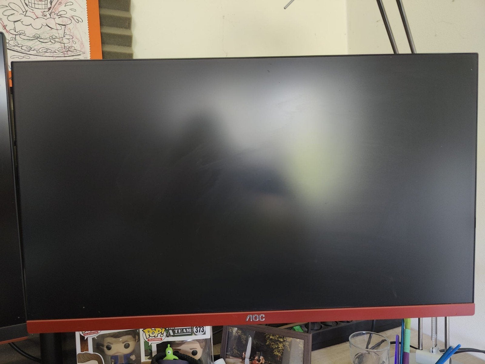 AOC G2590PX Gaming Monitor - Full HD, 144Hz, 1ms, Computers en Software, 101 t/m 150 Hz, In hoogte verstelbaar, Zo goed als nieuw