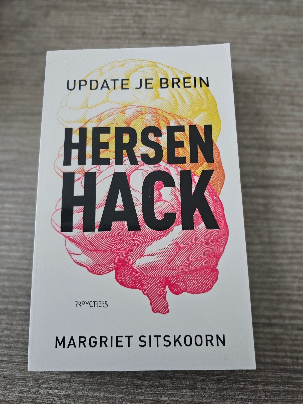 Hersen Hack - Update je Brein door Margriet Sitskoorn, Boeken, Ophalen of Verzenden, Gelezen, Margriet Sitskoorn