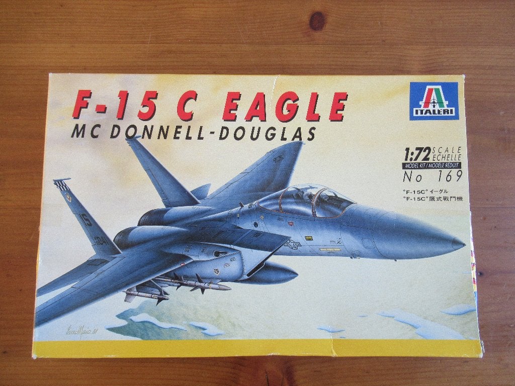 F-15C Eagle  (Italeri 1/72), 1:72 tot 1:144, Italeri, Ophalen of Verzenden, Zo goed als nieuw