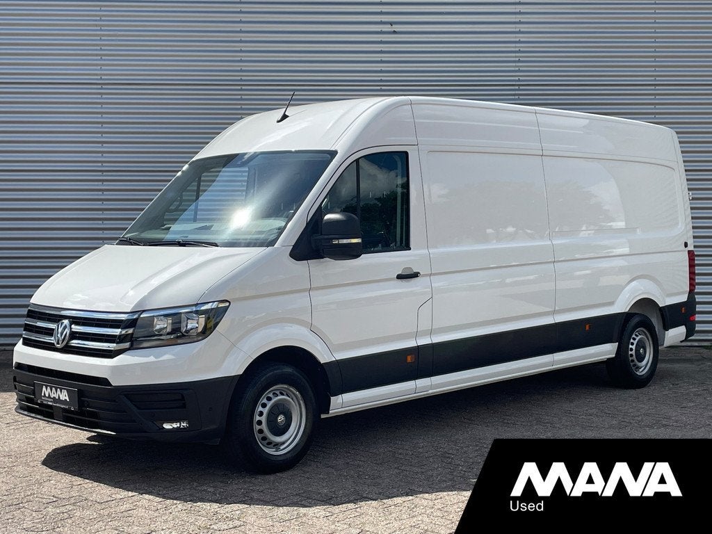 Volkswagen Crafter 35 2.0 TDI L4H3 Automaat Camera Cruise Ca, Auto's, Bestelauto's, Stof, Gebruikt, 4 cilinders, Volkswagen