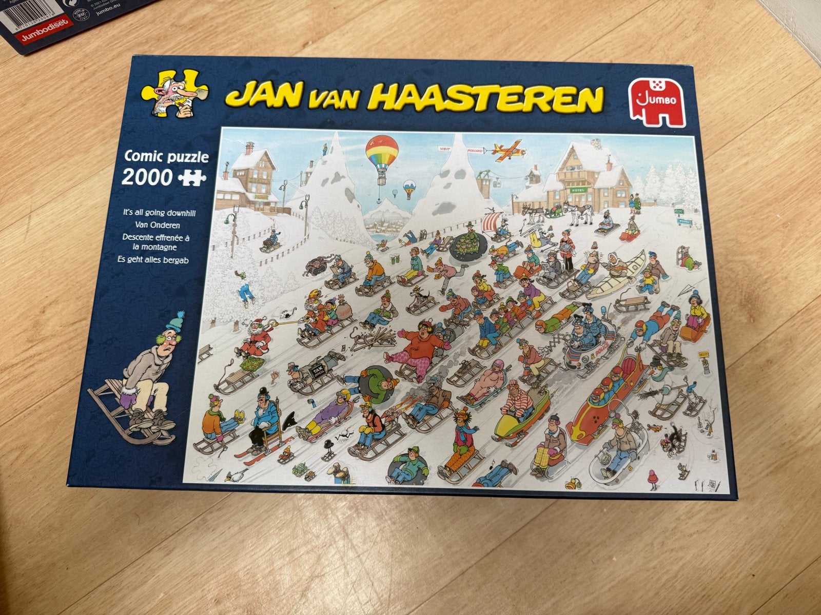 Jan van Haasteren Puzzel zgan -  (2000 stukjes), Ophalen of Verzenden, Meer dan 1500 stukjes, Gebruikt, Legpuzzel