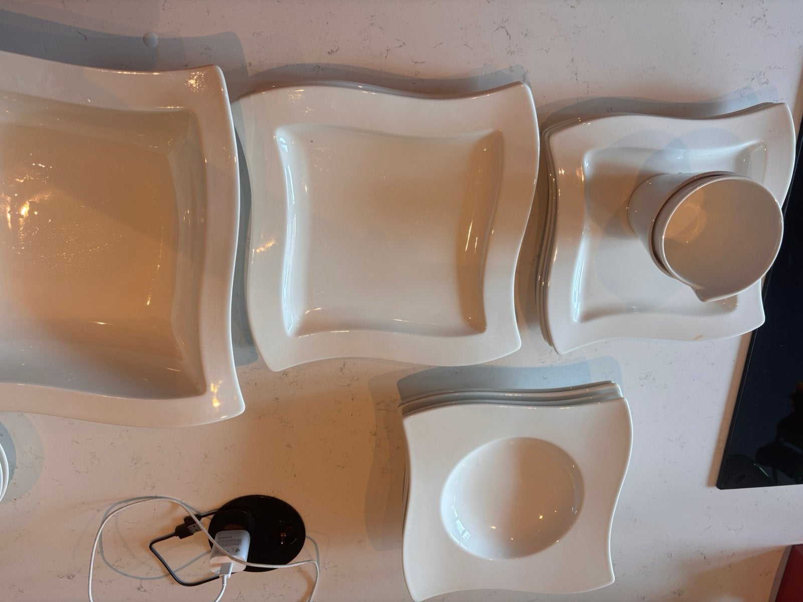 Villeroy en boch servies, Ophalen, Zo goed als nieuw, Bord(en), Overige stijlen
