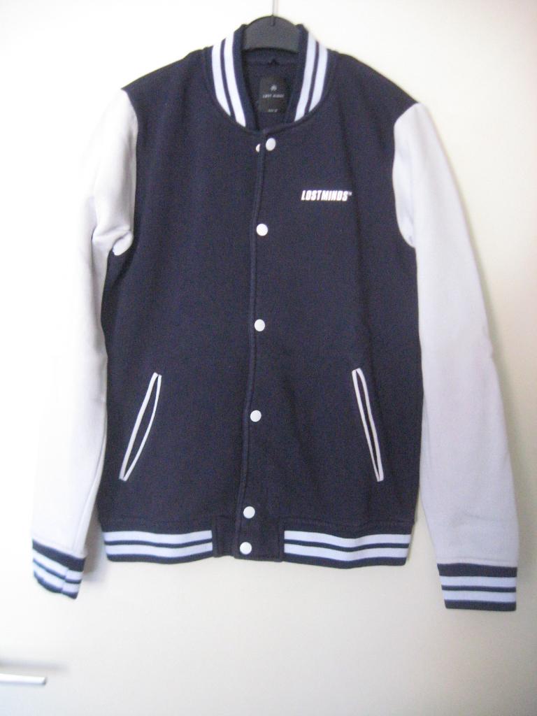 Lost Minds jas maat XS, Kleding | Heren, Jassen | Zomer, Blauw, Lost Minds, Ophalen of Verzenden, Zo goed als nieuw
