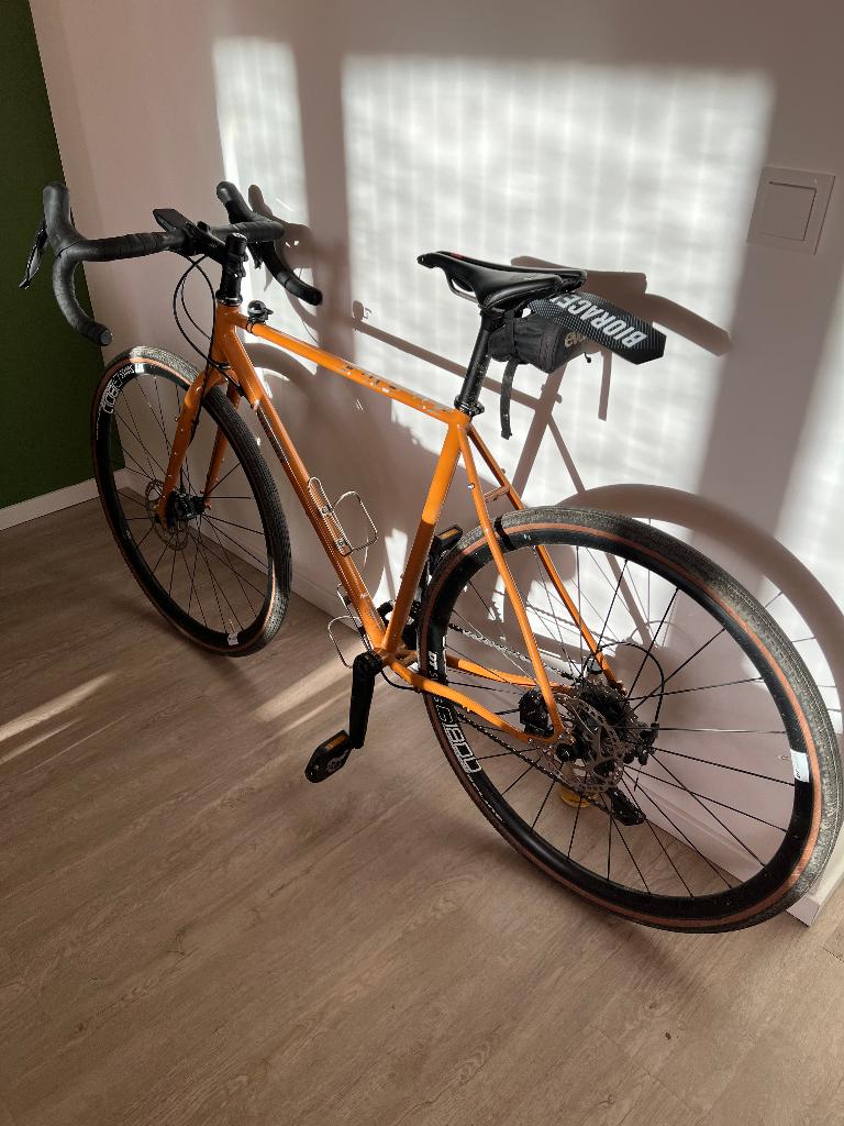 Fairlight Faran 2.5 staal tourfiets gravel bikepack toer, 28 inch, Heren, Zo goed als nieuw, Schijfrem