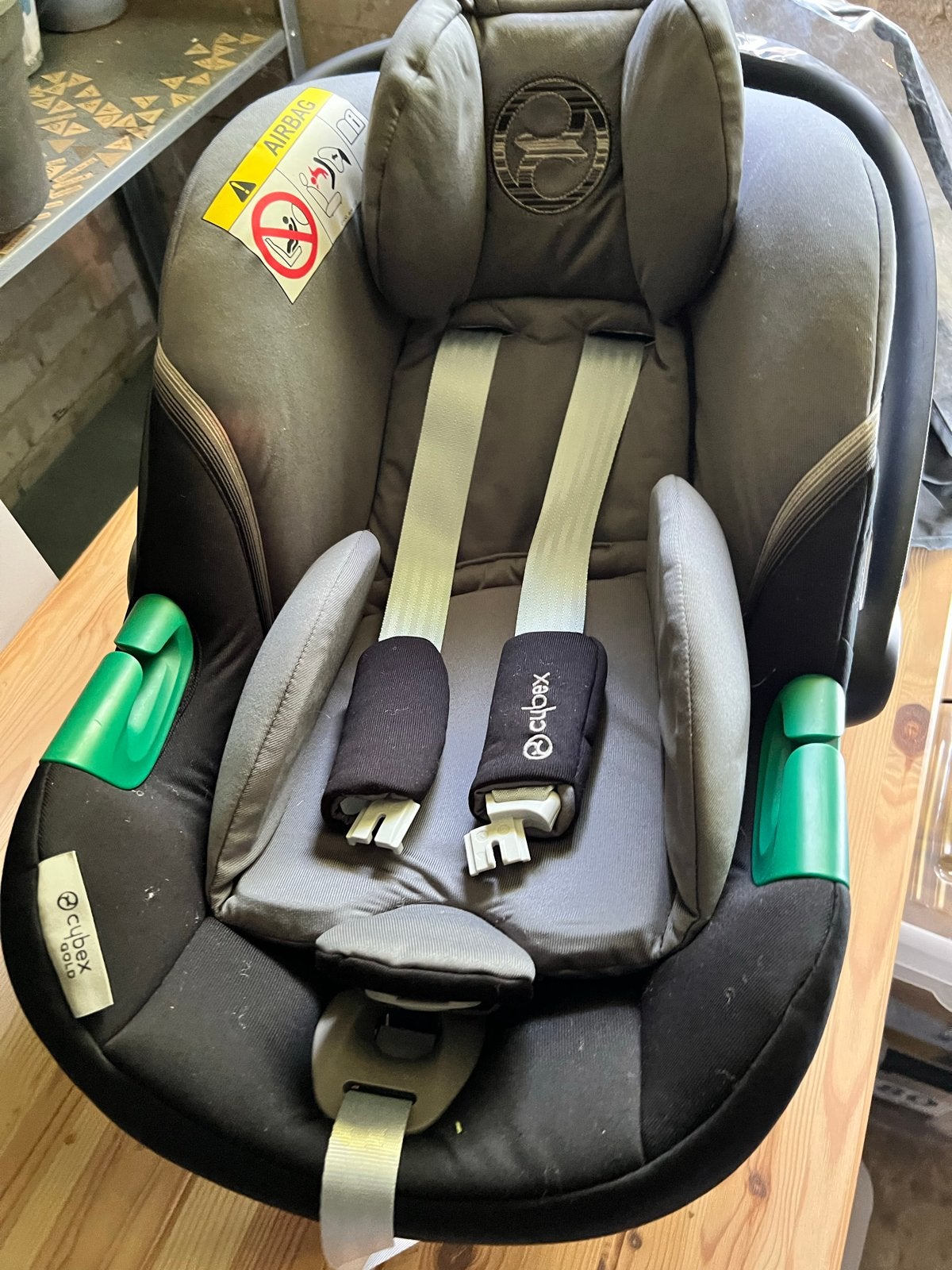 Cybex Gold Balios Kinderwagen/Cybex Aton S2 i-size autostoel, Zijbescherming, 0 t/m 13 kg, Ophalen, Overige merken