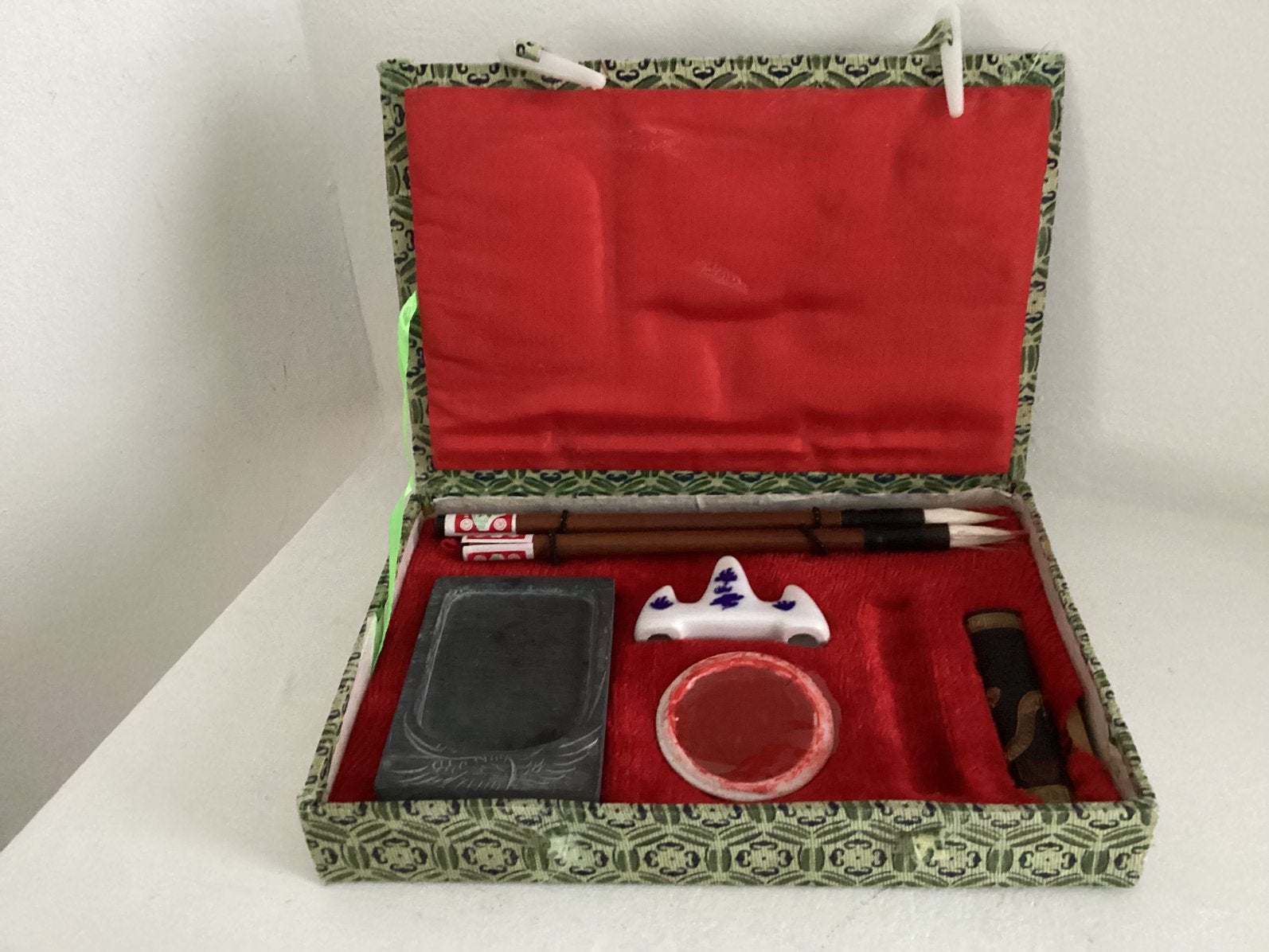 Kalligrafie set Chinees., Antiek en Kunst, Ophalen of Verzenden