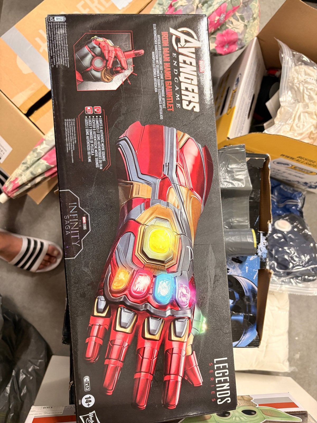 Avengers Endgame Iron Man Nano Gauntlet Hasbro Legends, Ophalen, Nieuw