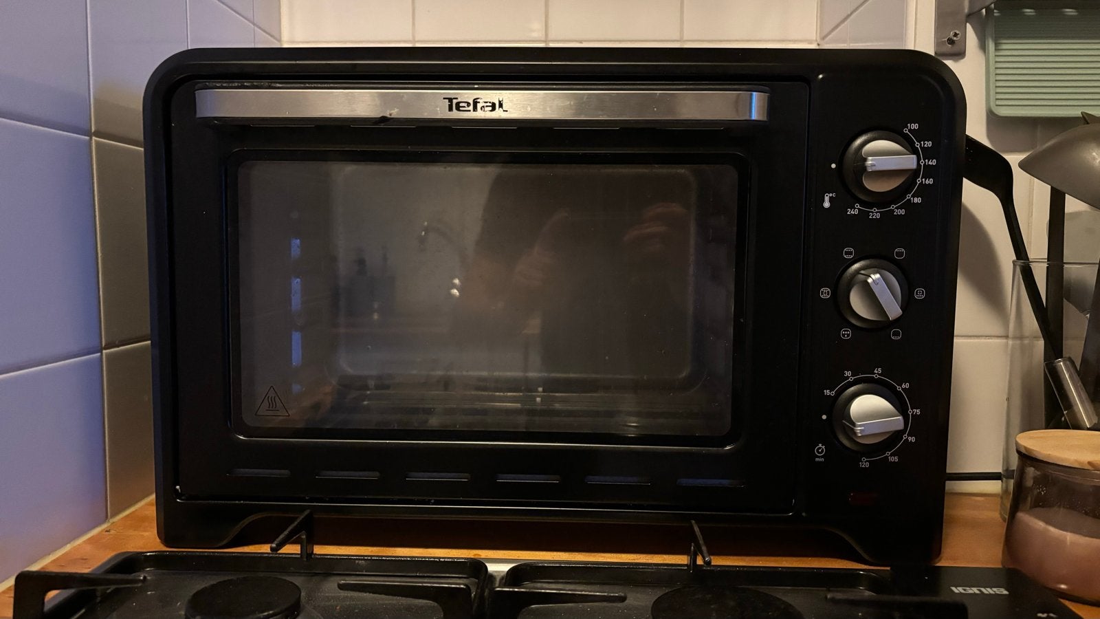 Tefal Mini-oven - Compact en veelzijdig, Ophalen, Minder dan 45 cm, Tefal, Zo goed als nieuw