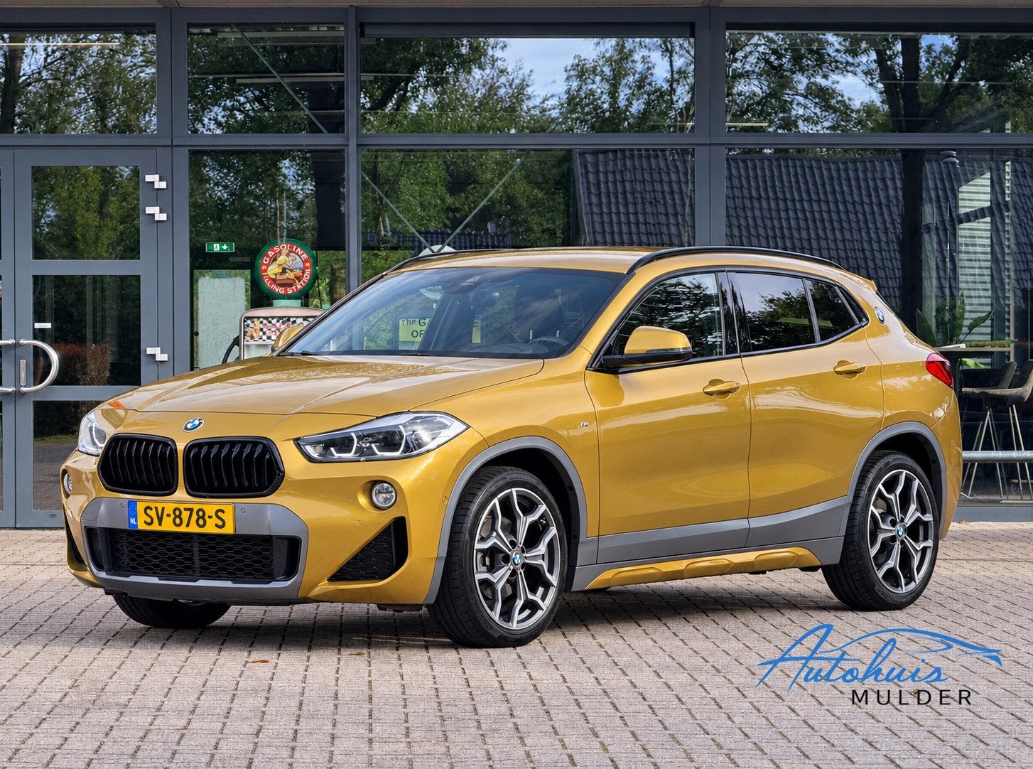 BMW X2 sDrive18i Executive | Automaat | M Sport | Trekhaak |, Auto's, Dealer onderhouden, Gebruikt, Alcantara, 3 cilinders