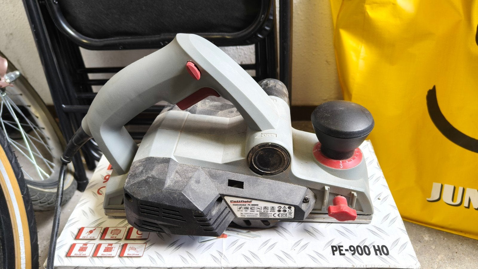 Pattfield schaafmachine PE-900 HO - weinig gebruikt, Ophalen, Zo goed als nieuw, Elektrisch