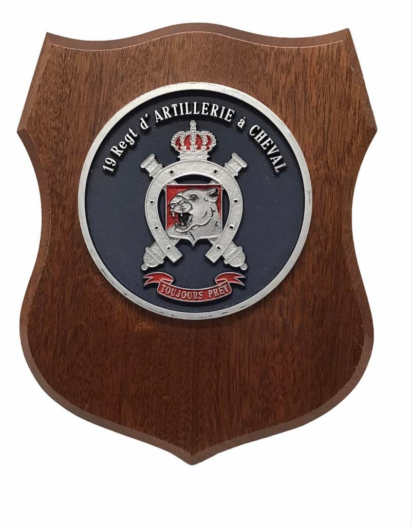 Militair wandbord 19e Regiment Artillerie te Paard, Dorpsweg Spankeren, Overige gebieden, Spelendehollander, Info@spelendehollander.nl