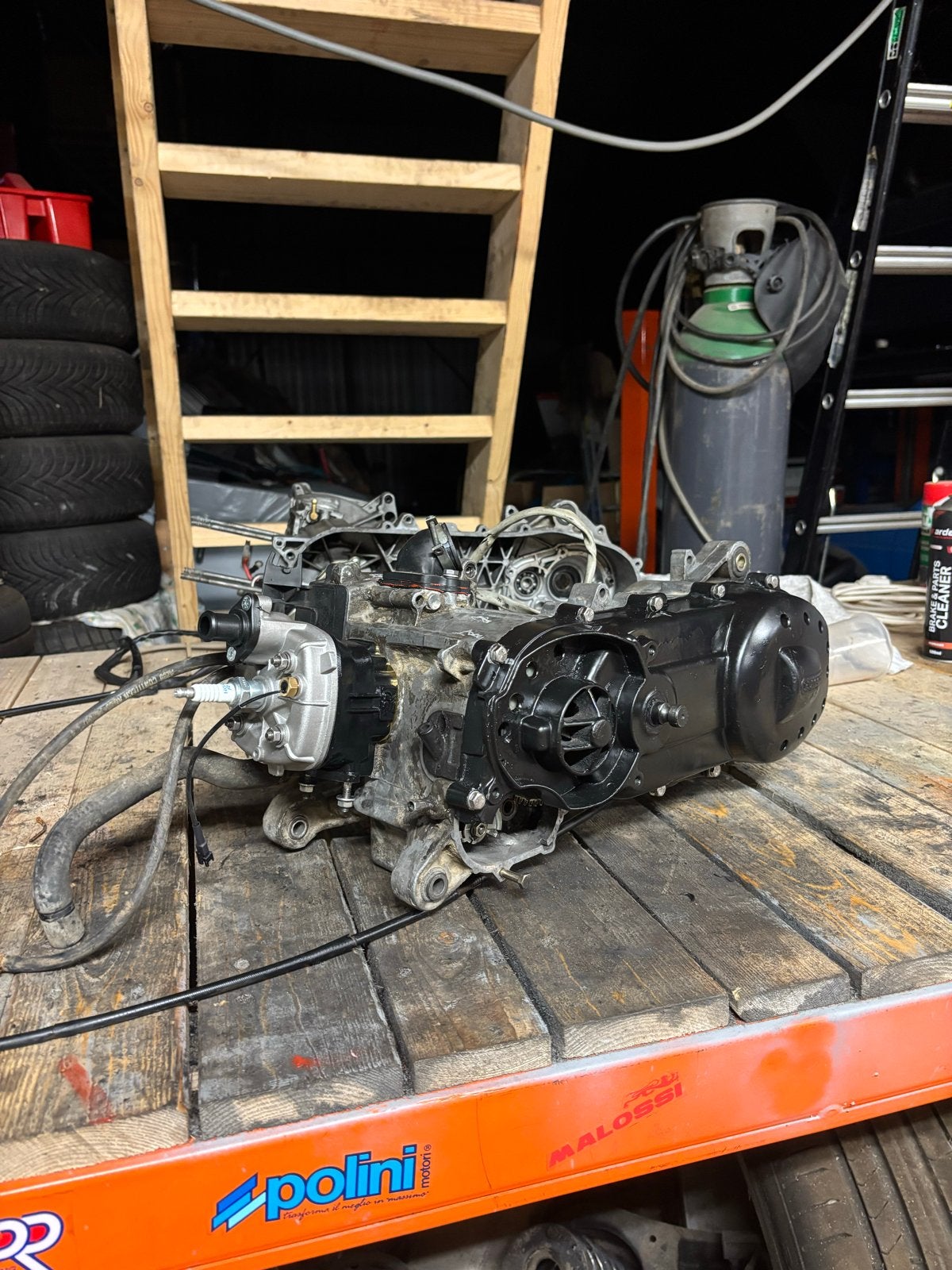 Piaggio Zip SP98 70cc motorblok, Fietsen en Brommers, Ophalen of Verzenden, Gebruikt, Blok
