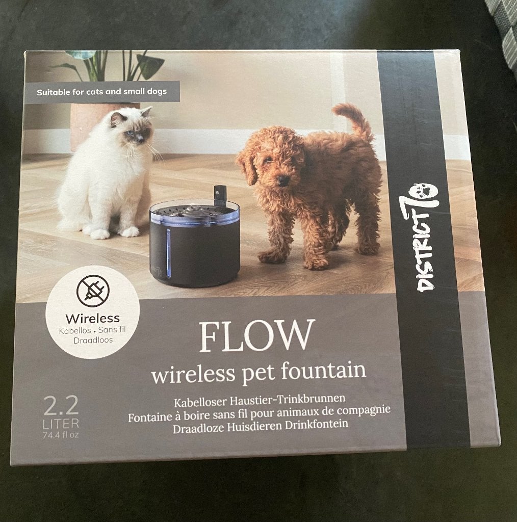 Nieuwe Drinkfontein Wireless, Ophalen of Verzenden, Automatisch, Nieuw