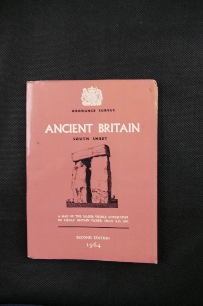 Map of Ancient Britain, South Sheet (1964), Boeken, Atlassen en Landkaarten, Gelezen, Verenigd Koninkrijk, Overige typen, Ophalen of Verzenden