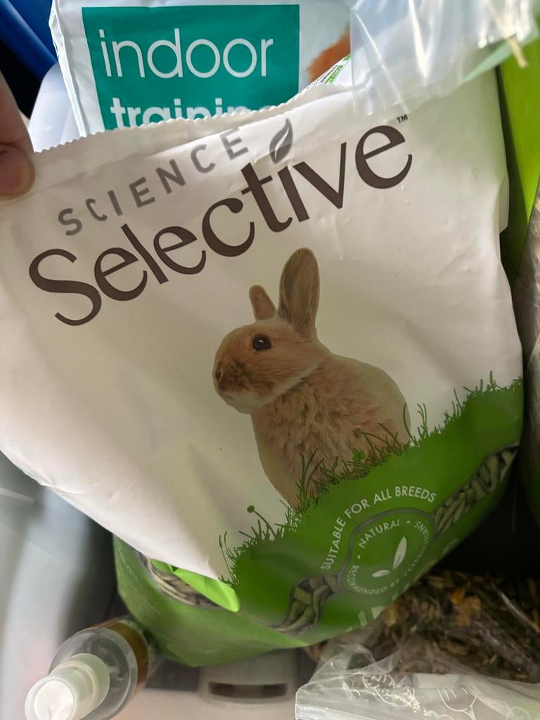 Konijn voer/hooi/strokorrel, Ophalen of Verzenden, Zo goed als nieuw, Verzorging