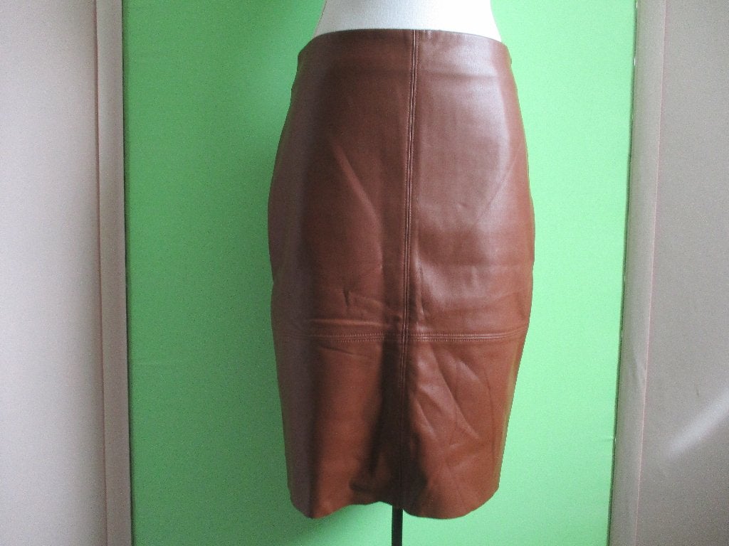 ESQUALO imitatie leren rok maat 38, Maat 38/40 (M), Bruin, Verzenden, Esqualo