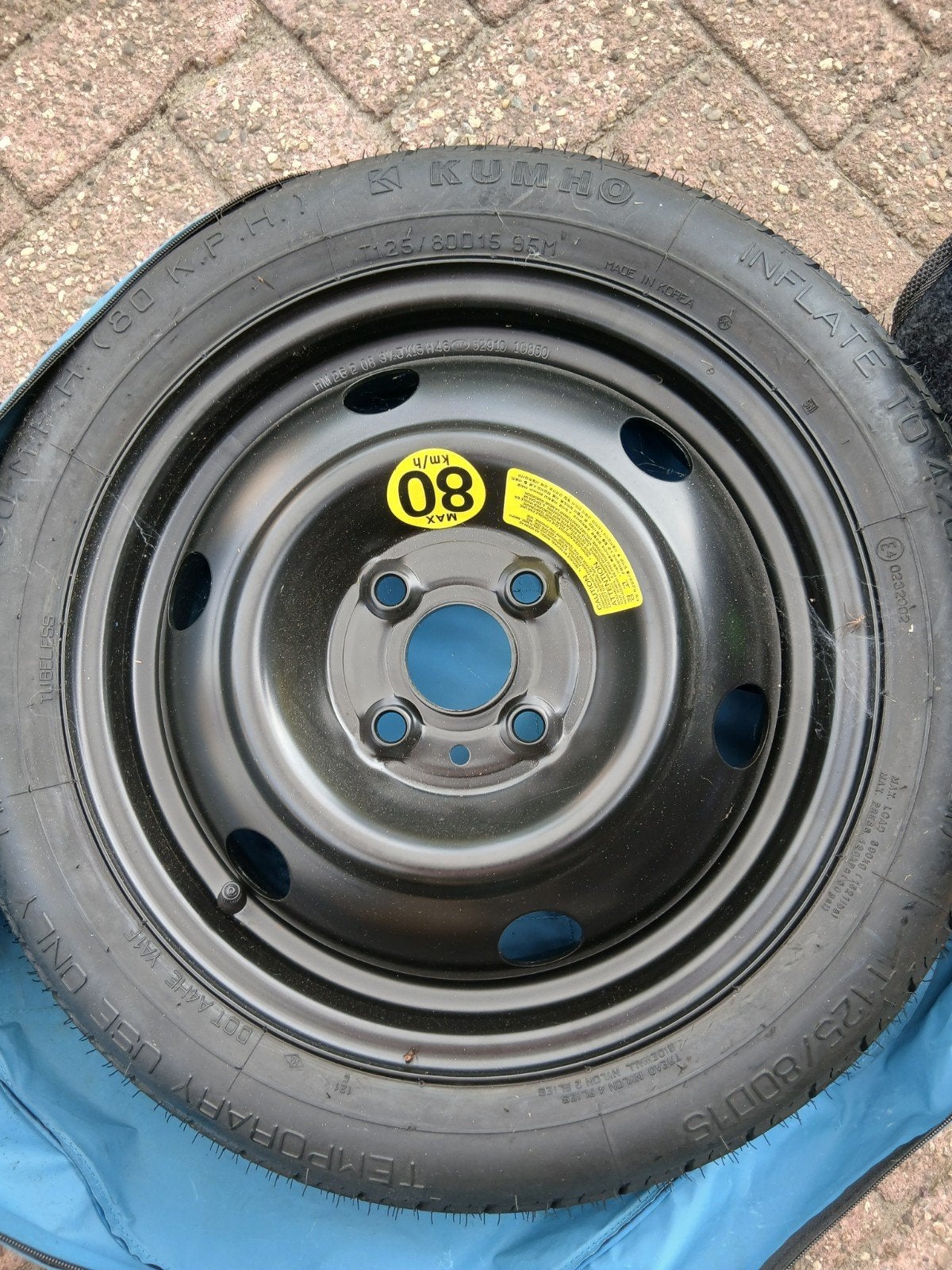Kumho thuisbrenger 15 inch, Ophalen, Nieuw