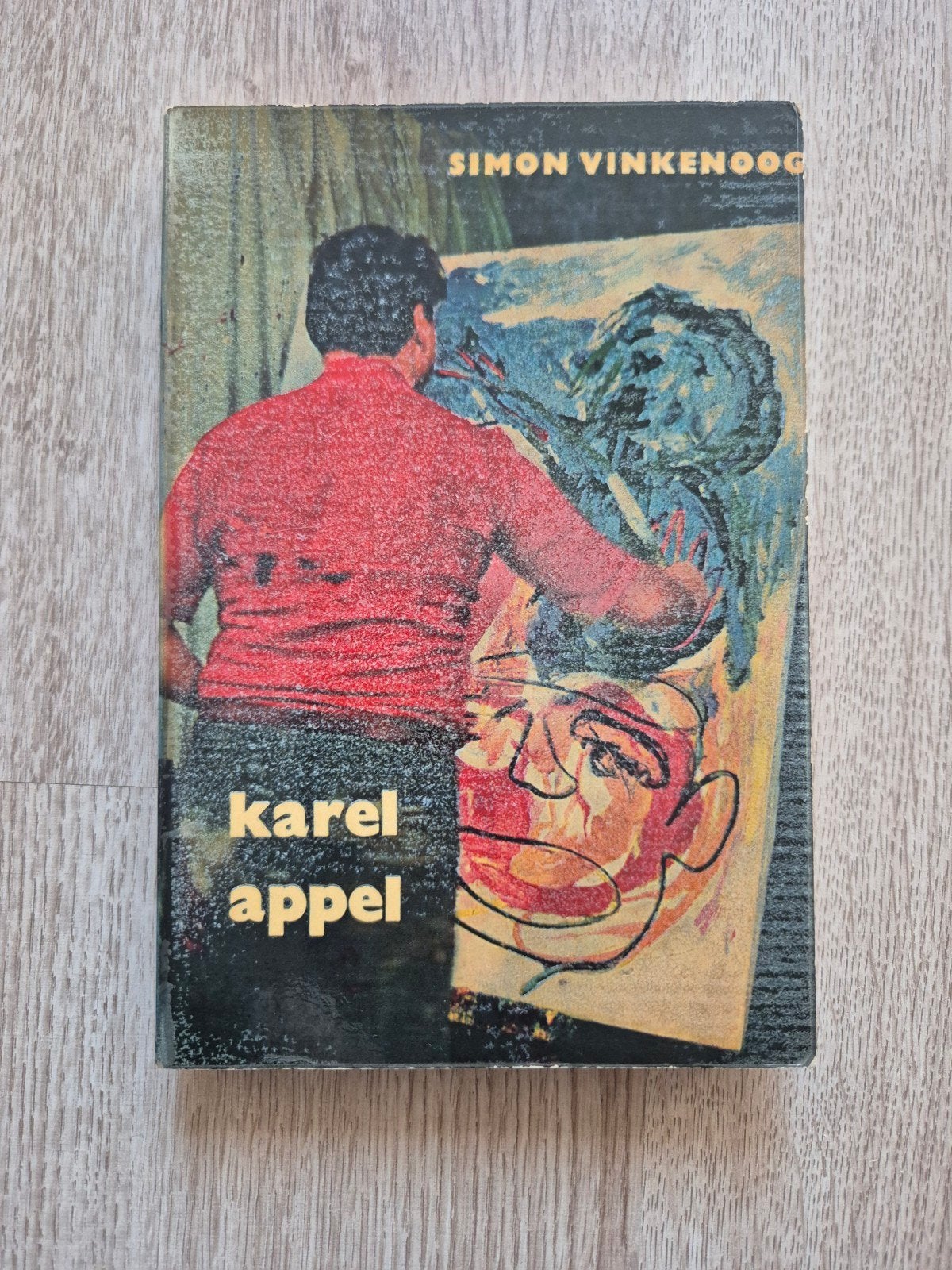 Simon Vinkenoog - Het verhaal van Karel Appel (1e druk, 1963, Ophalen of Verzenden, Gelezen