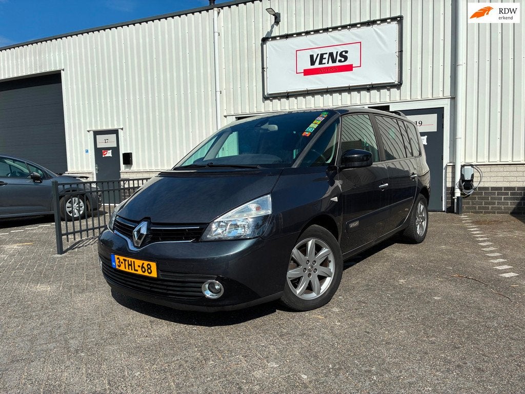 Renault Espace 2.0 dCi Expression,GOED RIJDEND! APK 07-27!, Auto's, Renault, Voorwielaandrijving, Euro 5, Zwart, 4 cilinders