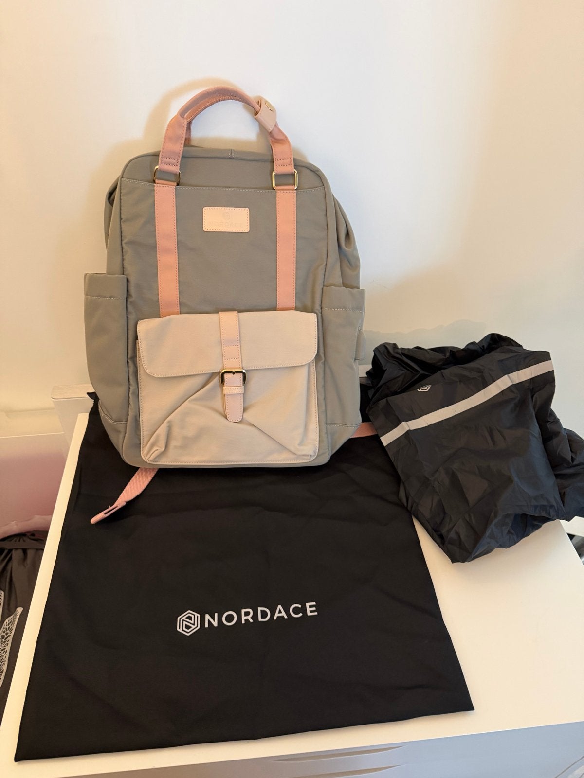 Nordace rugzak met regenhoes - Nieuw, 25 tot 40 cm, Nieuw, Waterdicht, Ophalen