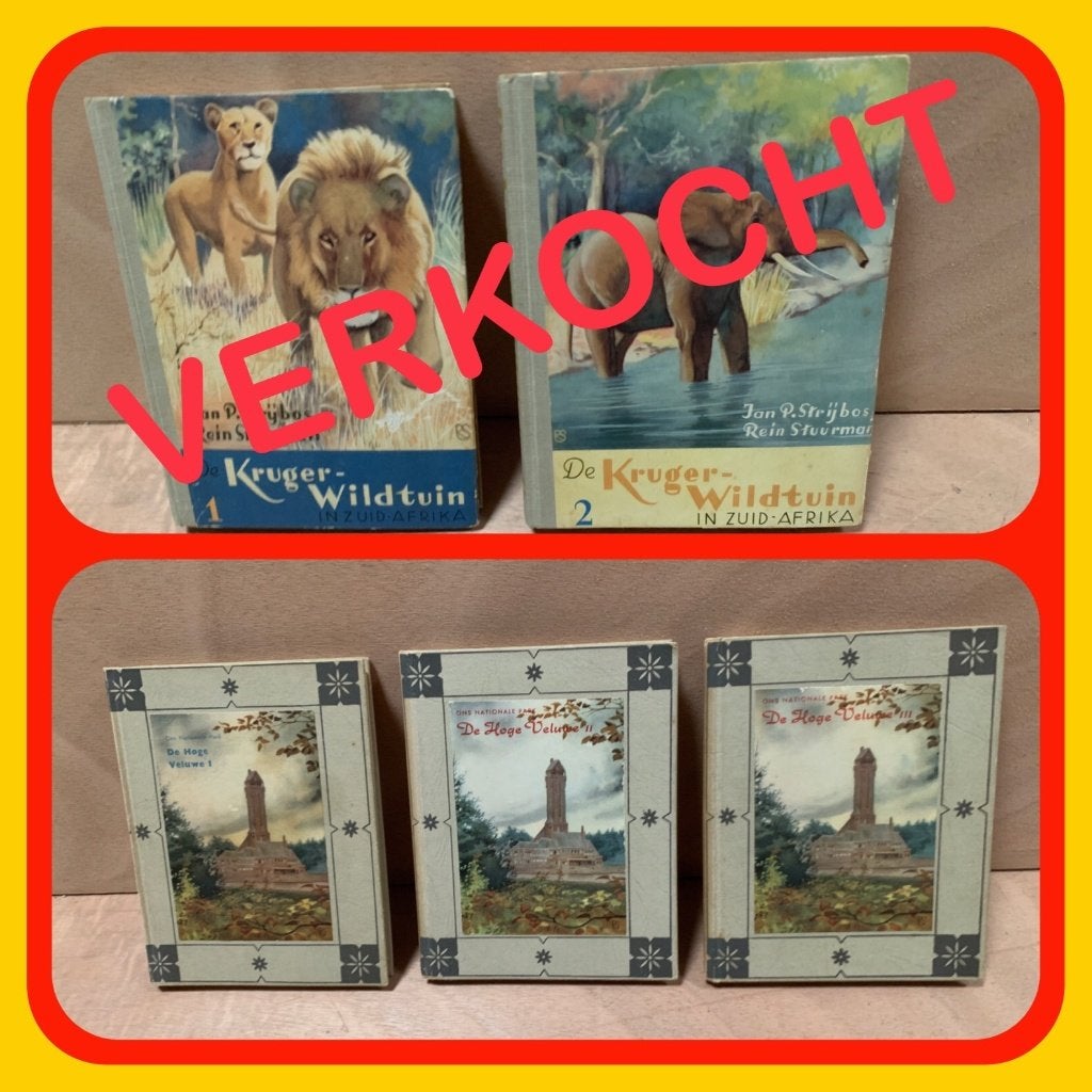 136.  De Hoge Veluwe boekjes drie stuks B, Ophalen of Verzenden, Gelezen