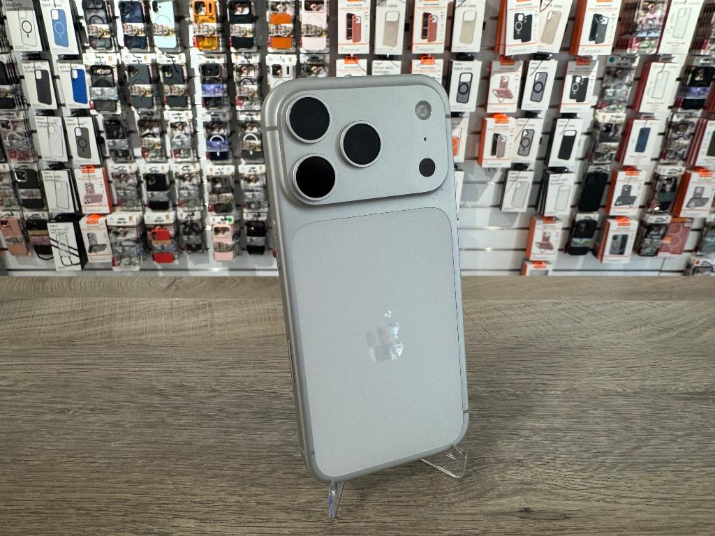 iPhone 17 Pro 1TB Zilver - Als nieuw - Garantie - Compleet, Apple, Apple, Overige modellen, 1 TB