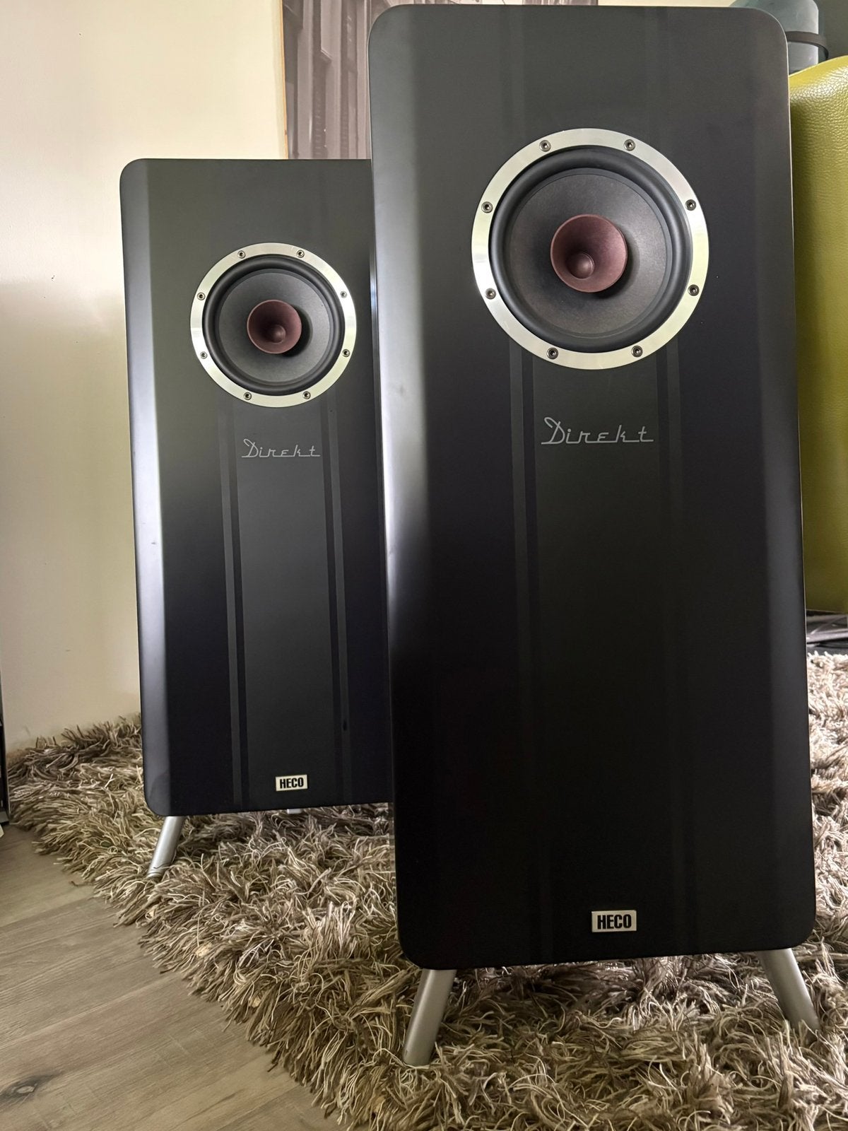Heco Direkt Einklang (breedband luidspreker), Zo goed als nieuw, 120 watt of meer, Front, Rear of Stereo speakers, Ophalen
